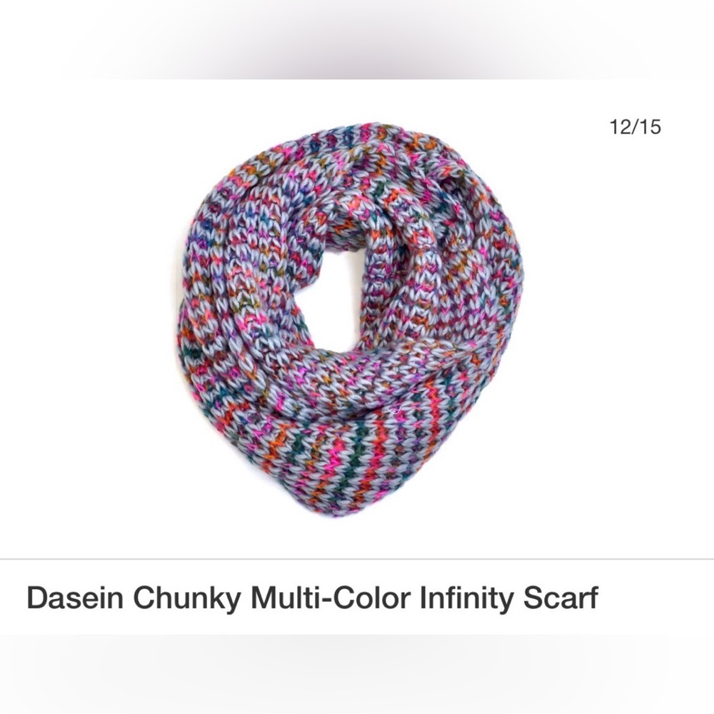 IN SEARCH OF: DASEIN Chunky Multi-Color Infinity Scarf 🧣